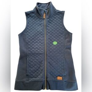 L.L. Bean NEW Navy Blue Quilted Women’s Vest Full Zip Size XS NWT